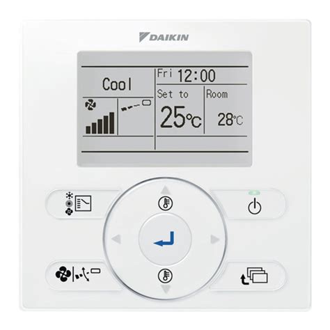 brc1e63|Daikin BRC1E63 Wired Remote Controller Manuals